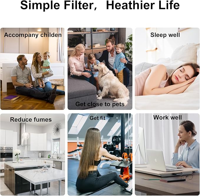 770 Fliter 2-in-1 HEPA/Activated Carbon Filter Replacement Set - Image 7