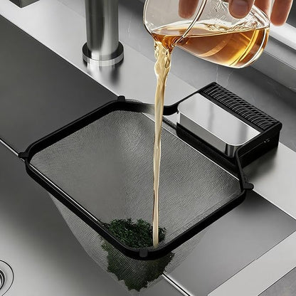 Sink Food Strainer, Suction Cup Drain Basket, Easy Filter - Image 7