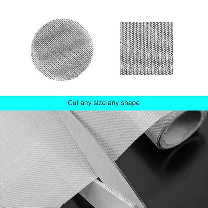 304 Stainless Steel Woven Wire 120 Mesh Fine Screen Mesh Steel Woven Mesh - Image 4