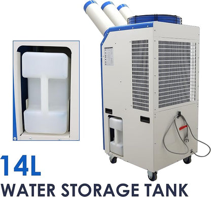 Portable Air Conditioner 22, 178 BTU Industrial Spot Cooler Air Conditioner - Image 6