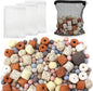 Bio Aquarium Filter Media, Bio Ceramic Ring Balls Media Set by Unknown