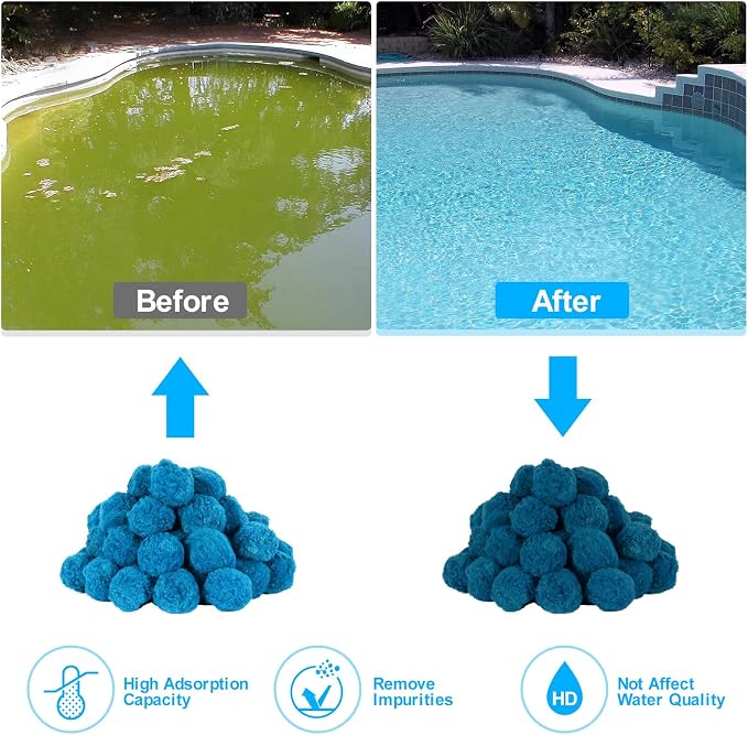 Askyli 3.1 lbs Pool Filter Balls - Image 4