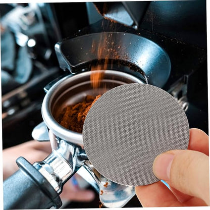 Luxshiny 5pcs Coffee Maker Filter Mesh Reusable Stainless Steel Screen - Image 8