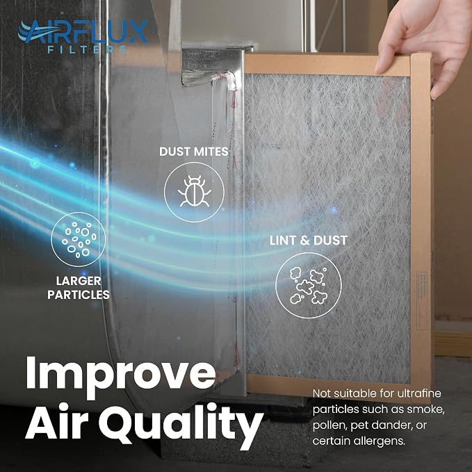 Fiberglass Air Filter -10x20x1Air Filter 12 Pack - Image 4