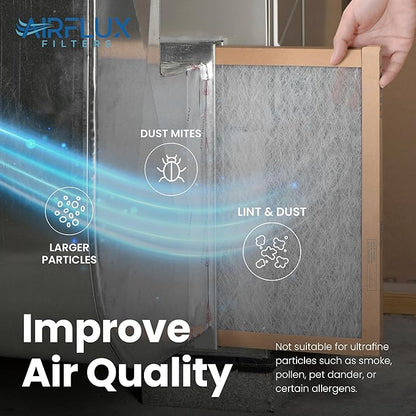 Fiberglass Air Filter -20x20x2Air Filter 12 Pack - Image 4