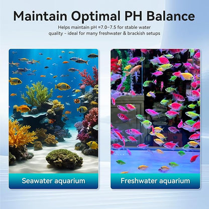 12-in-1 Aquarium Filter Media for Freshwater & Marine Tanks, Bio Filter Mix - Image 5