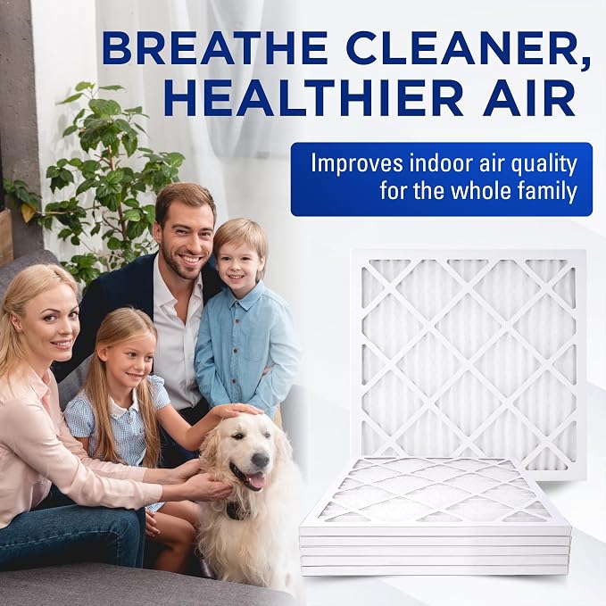 14x20x1 Air Filters, MERV 8 Pleated HVAC AC Furnace Filter Replacement - Image 7