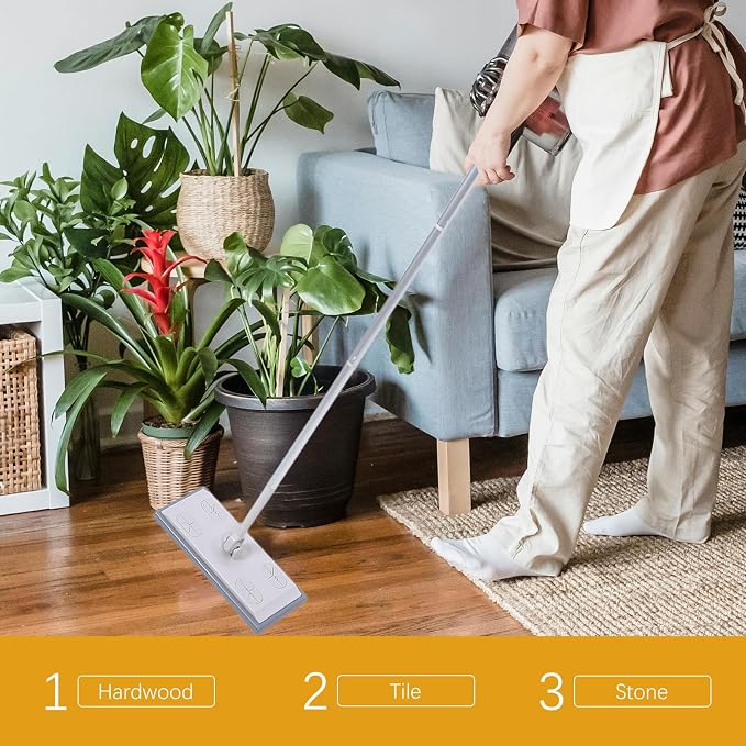Detachable Handle Dust Mop for Floor Cleaning - Image 3