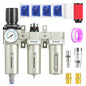 TAILONZ PNEUMATIC 0-240PSI 1/2 Inch NPT Grade Three Stage Industrial Air Drying by TAILONZPNEUMATIC