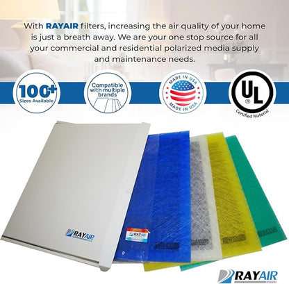 RAYAIR SUPPLY 16x25 Replacement Filter Pads Compatible - Image 3