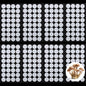 Zonon 256 Pieces Synthetic Filter Paper Stickers 20 mm 0.3 ?m Synthetic Filter by Zonon