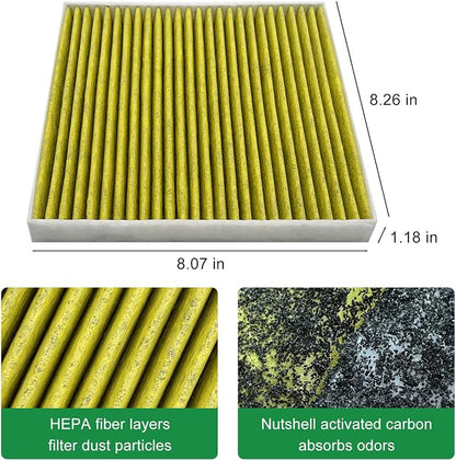 2PCS Cabin Engine Air Filter JM802 JM726A Kits Fits - Image 4
