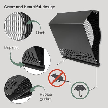 Vent Systems 10" Inch Supply Vent Cover - Image 3