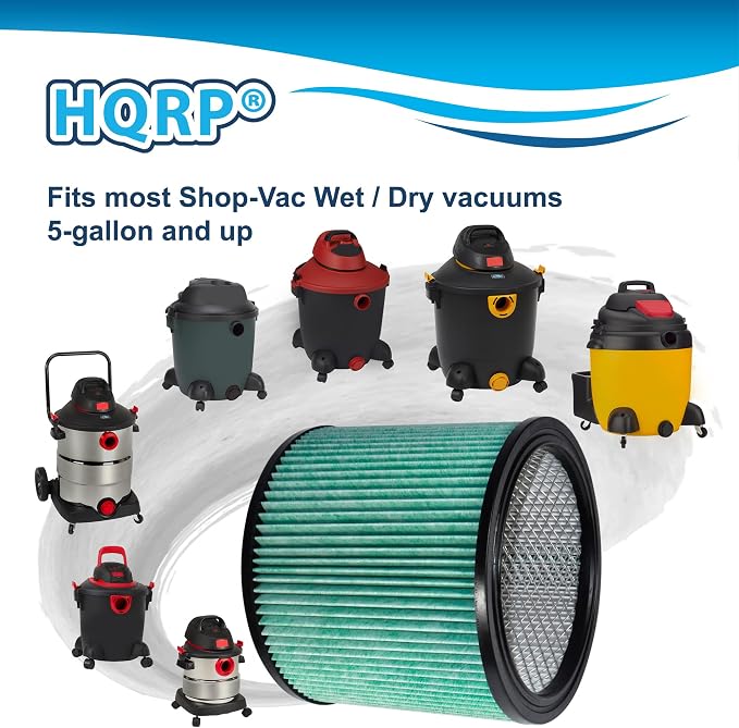 HQRP High Efficiency H14 HEPA Cartridge Filter 2-pack Replacement - Image 4