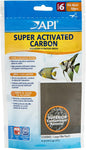 API SUPER ACTIVATED CARBON Aquarium Canister Filter Filtration Pouch 1-Count by API