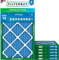 Filterbuy 18x36x1 Air Filter MERV 13 Optimal Smoke & Allergy Defense, by Filterbuy
