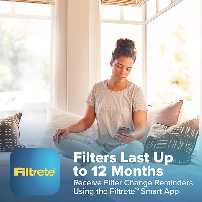 Filtrete 20x25x4 Refillable Air Filter Starter Kit, MPR 1550, MERV 12, 1 - Image 7