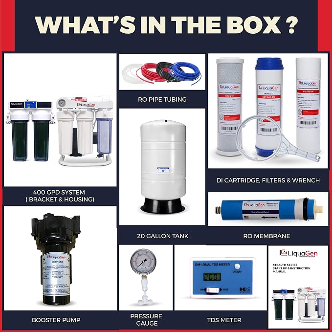 LiquaGen - Light Commercial Grade RO/DI Water Filter System | Reverse Osmosis - Image 3