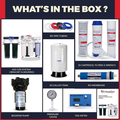 LiquaGen - Light Commercial Grade RO/DI Water Filter System | Reverse Osmosis - Image 3