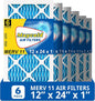 Maycold 12x24x1 MERV 11 Furnace Air Filter, High-Performance HVAC AC Filters by Maycold