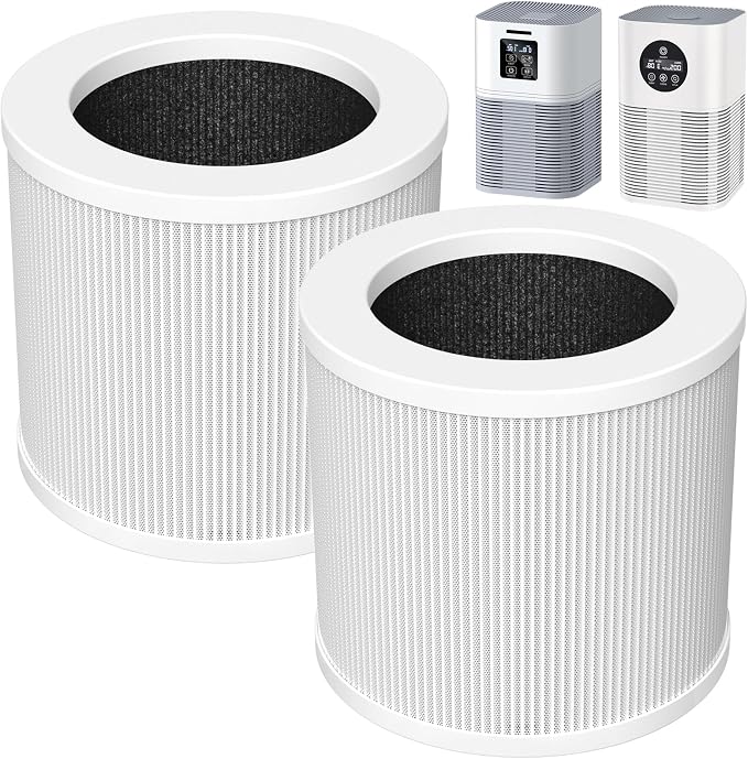 2 Pack A1 Replacement Filter Compatible by Lacvik