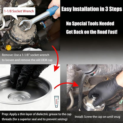 iFJF 68065612AA Fuel Filter Housing Cover Cap Replacement - Image 4
