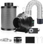 MELONFARM Air Filtration Kit, 8 Ft Ducting & Rubber Coupler, Air Cooling and by MELONFARM