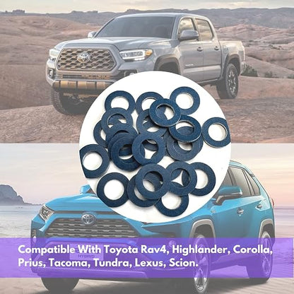 25PCS Oil Drain Plug Gasket Replacement - Image 6