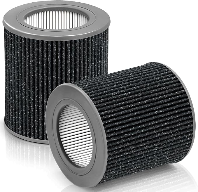 2 Pack Air Mini PECO-HEPA Replacement Filters Compatible by WOCASE