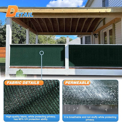 TANG Sun Shade Fabric Roll 8'x93' Shade Cloth - Image 4