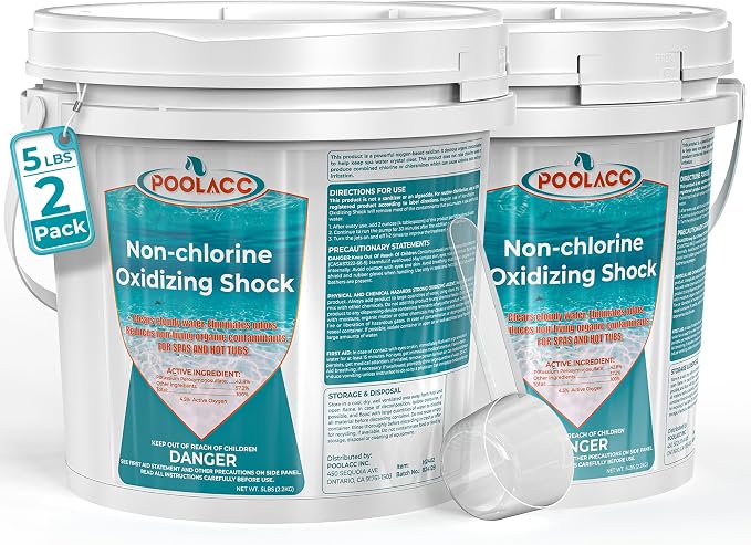 Non-Chlorine Spa Shock for Hot Tub, Chlorine-Free Shock Oxidizer Treatment for by Unknown