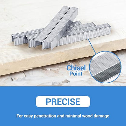 meite T-50 Heavy Duty Staples, 3/8 Inch Galvanized T-50 Staples - Image 5