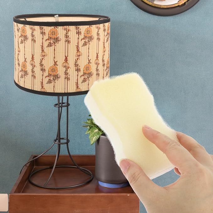 Beaupretty 15pcs Lampshade Cleaning Sponges Dry Fabric Cleaner Reusable Dust - Image 8