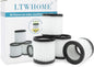 LTWHOME Replacement Ash Vacuum HEPA Filter Fit by LTWHOME