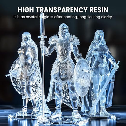 SUNLU High Clear 3D Printer Resin, High Transparency 3D Printing Resin - Image 2