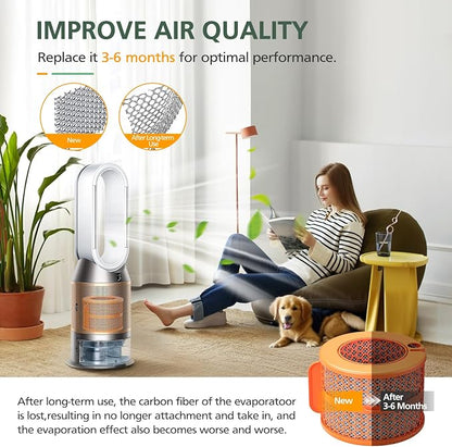 2 Pack PH04 Carbon Fiber Evaporator Filter Replacement Compatible - Image 5