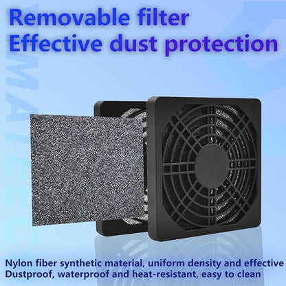 Dust Filter PC 120mm Cooling Fan Filter Dustproof Cover, 2 Pack PC Case Fan - Image 4
