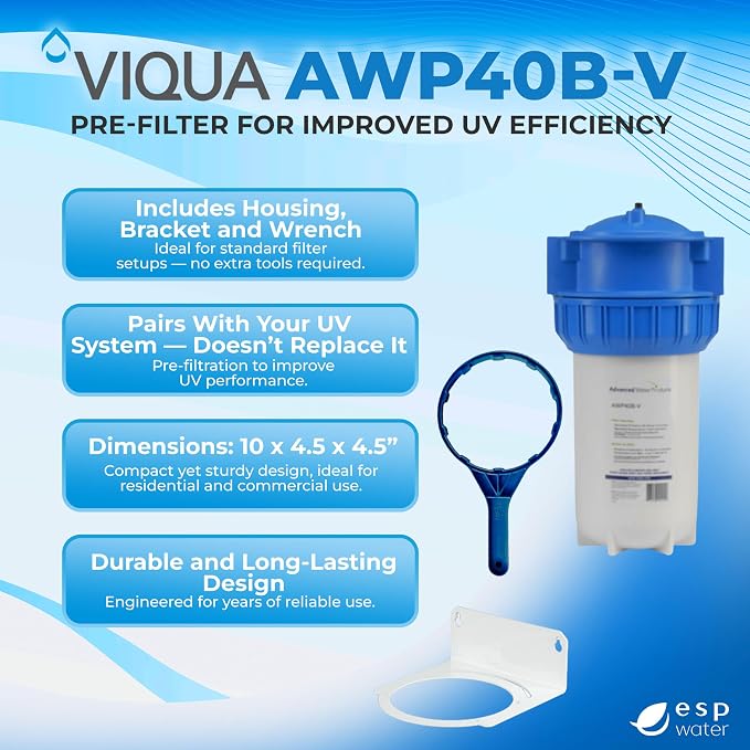 Viqua AWP40B-V Filter Housing Kit - Image 2