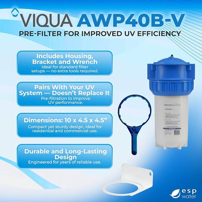 Viqua AWP40B-V Filter Housing Kit - Image 2