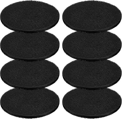 Pangda 8 Pack Oval-Shaped Charcoal Filters by Pangda