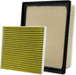 2PCS Cabin Engine Air Filter JMY09 JMP100 Kit Fits by Capume