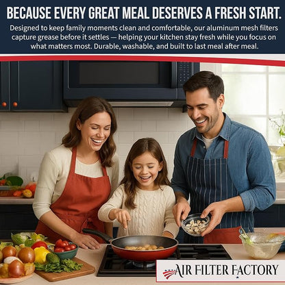 Air Filter Factory Stove Hood Vent 8X8 Inch RV Range Hood Vent Filter - Image 3