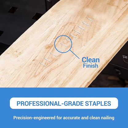 meite T-50 Heavy Duty Staples, 3/8 Inch Galvanized T-50 Staples - Image 6