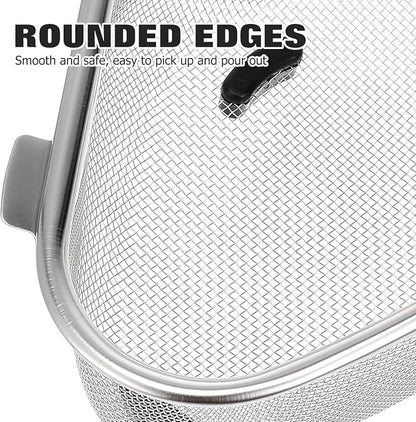 Hemoton Triangle Corner Sink Strainer Basket 8.46X6.10X2.95In Kitchen Drain - Image 3