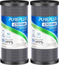 PUREPLUS 5 Micron 10" x 4.5" Whole House CTO Coconut Shell Activated Carbon by PUREPLUS