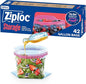 Ziploc Gallon Food Storage Bags, Stay Open Design by Ziploc