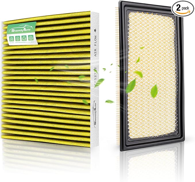 Engine and Cabin Air Filter Combo by StaunchAuto