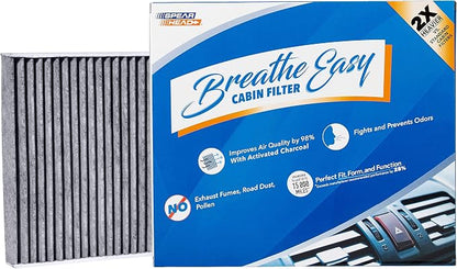Spearhead Odor Defense Breathe Easy AC & Heater Cabin Filter | Fits Various by SPEARHEAD