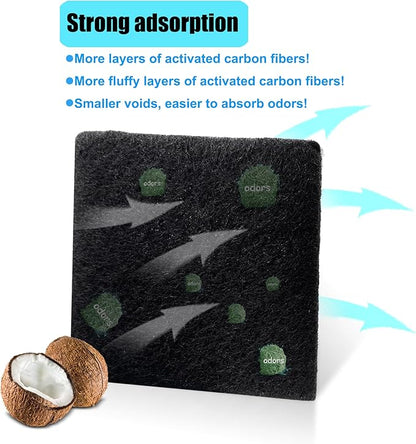 12 Pack Replacement Odor Absorbing Filter Refills - Image 2
