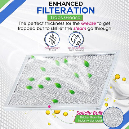 Bagean Stove Hood Vent Filters 9.9" x 11.7" 97007894 Compatible - Image 4
